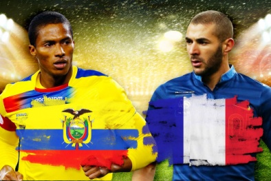 Dự đoán kết quả tỉ số trận Ecuador - Pháp: 1-2